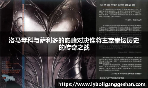 洛马琴科与萨利多的巅峰对决谁将主宰拳坛历史的传奇之战